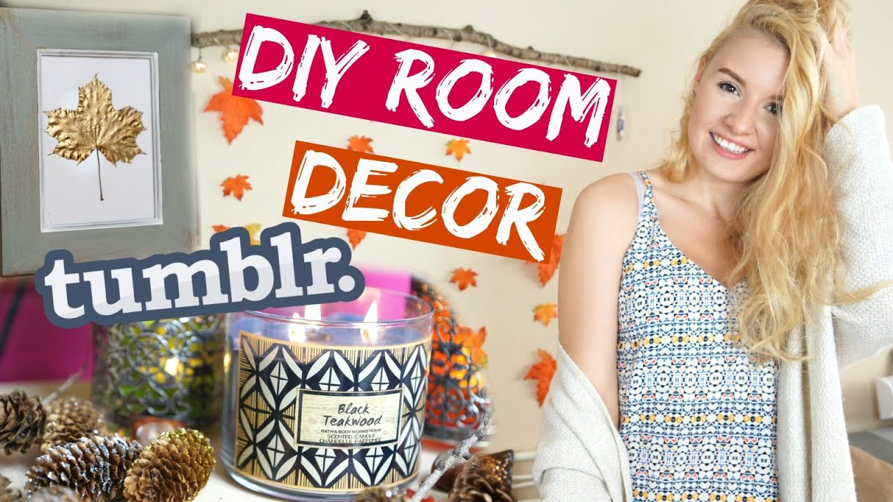 Tumblr Deko Diy
 DIY TUMBLR inspirierte DEKO IDEEN für s Zimmer DIY FALL