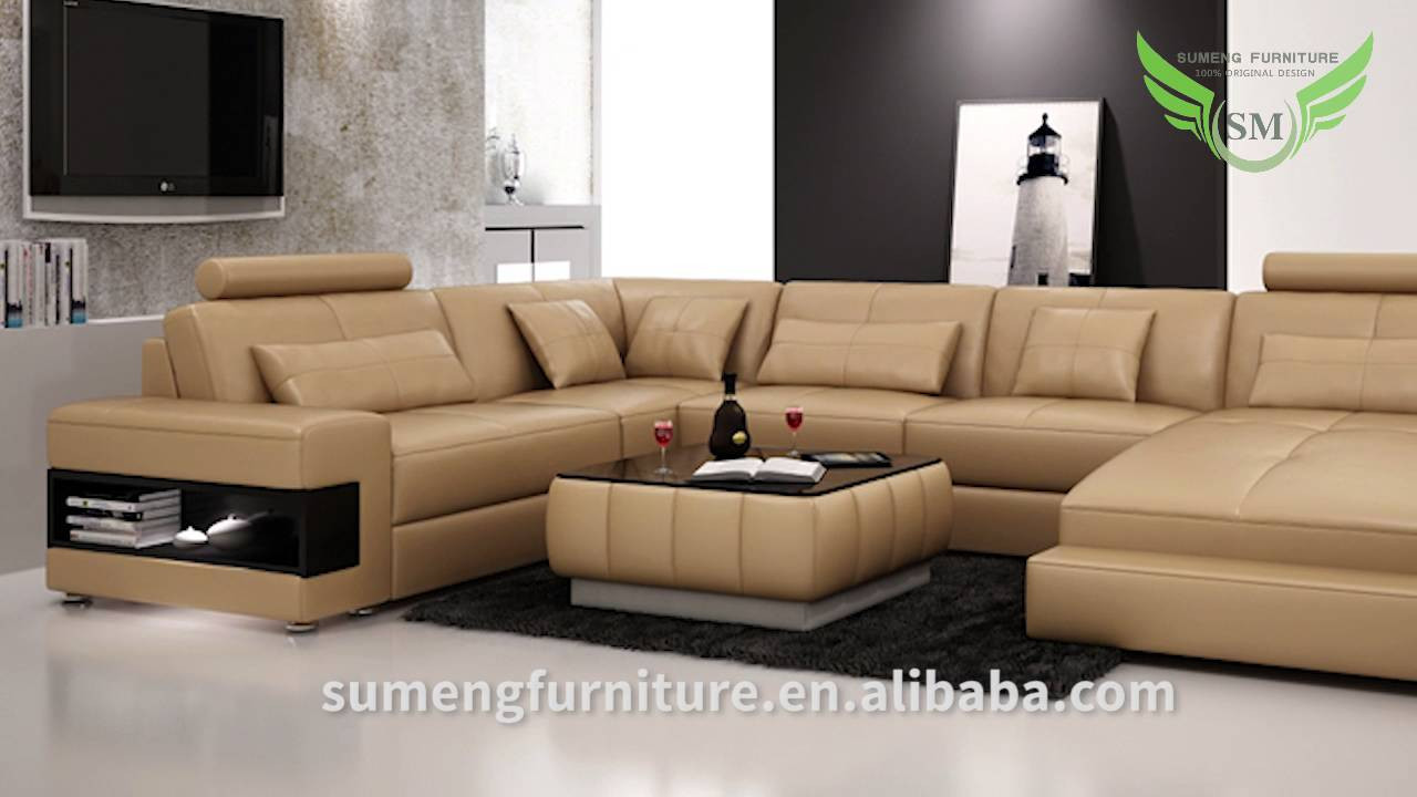 U Sofa
 Sumeng Modern leather U shape Sofa