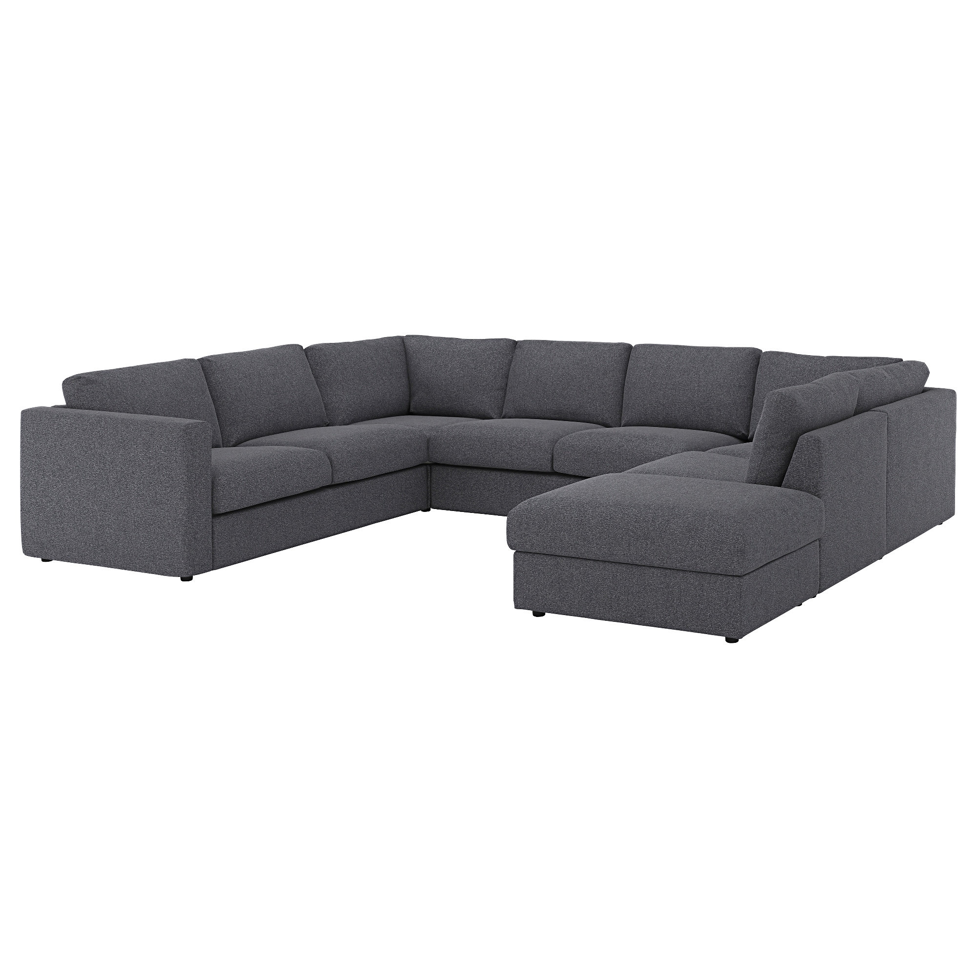 U Sofa
 VIMLE U shaped sofa 6 seat With open end gunnared medium