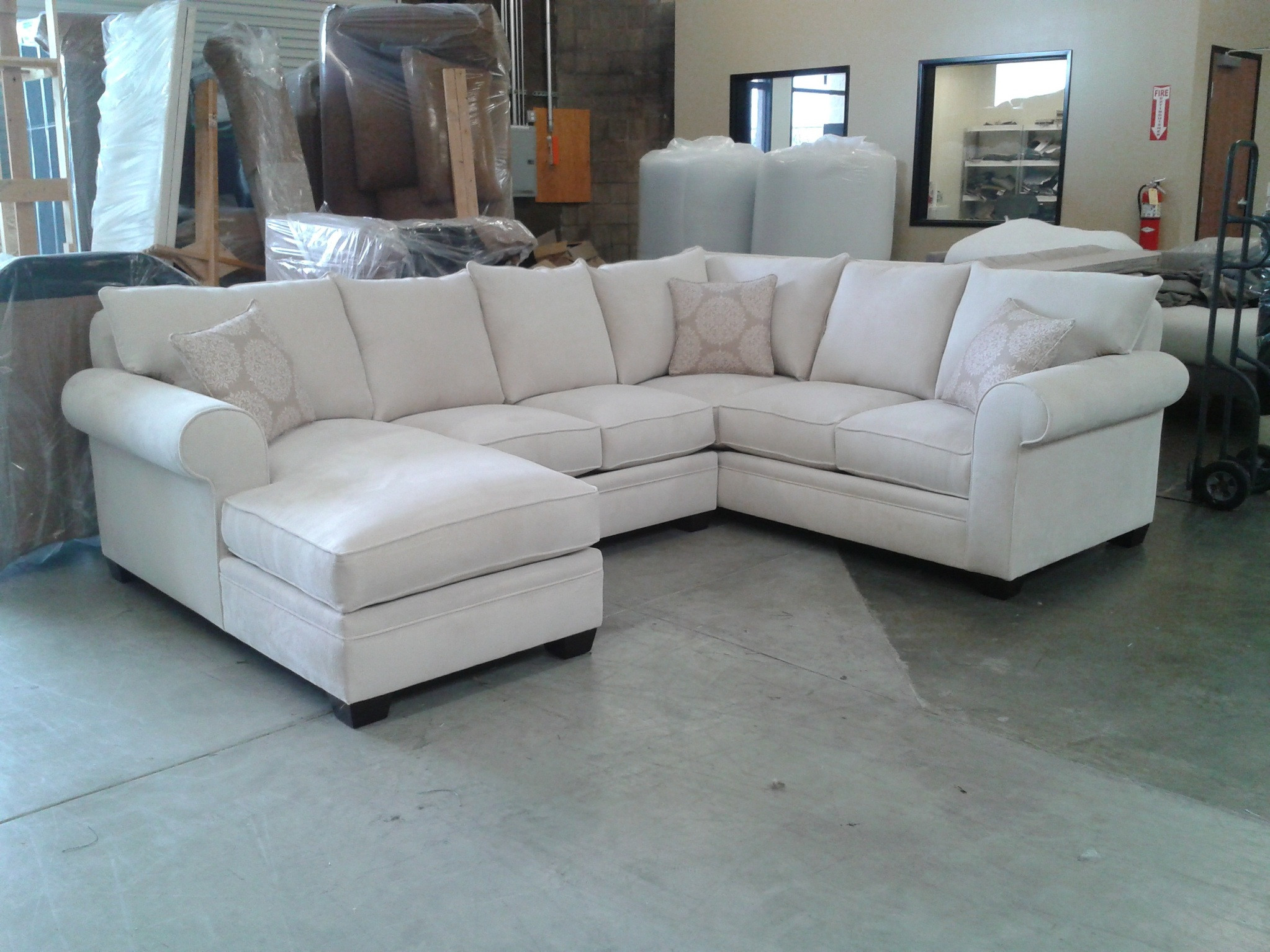 U Sofa
 Custom Sectional Sofa Chenille Sectional