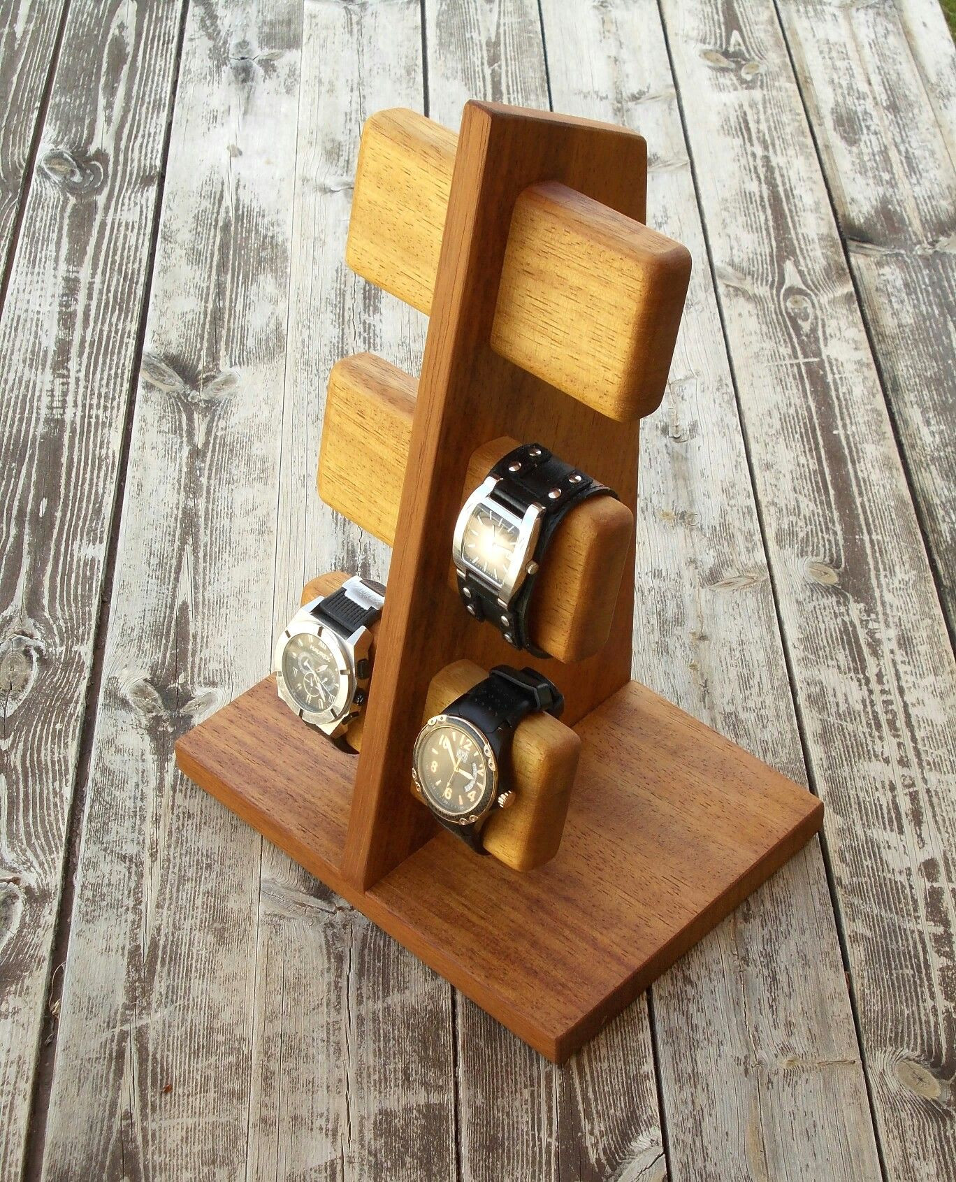 Uhrenhalter Diy
 Modern handmade Watch stand watch display watch holder