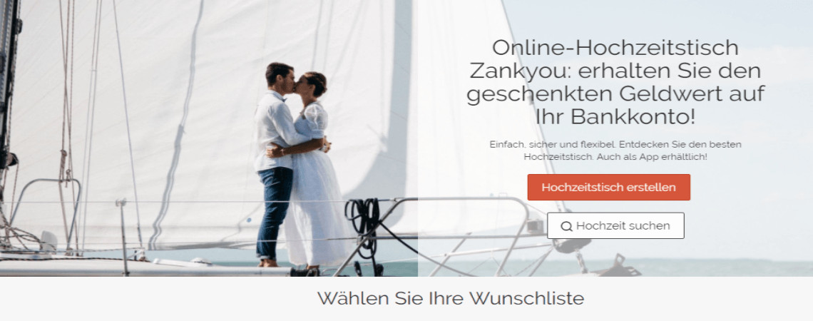 Unnütze Geschenke
 Wunschlisten und Hochzeitstische für begehrtesten