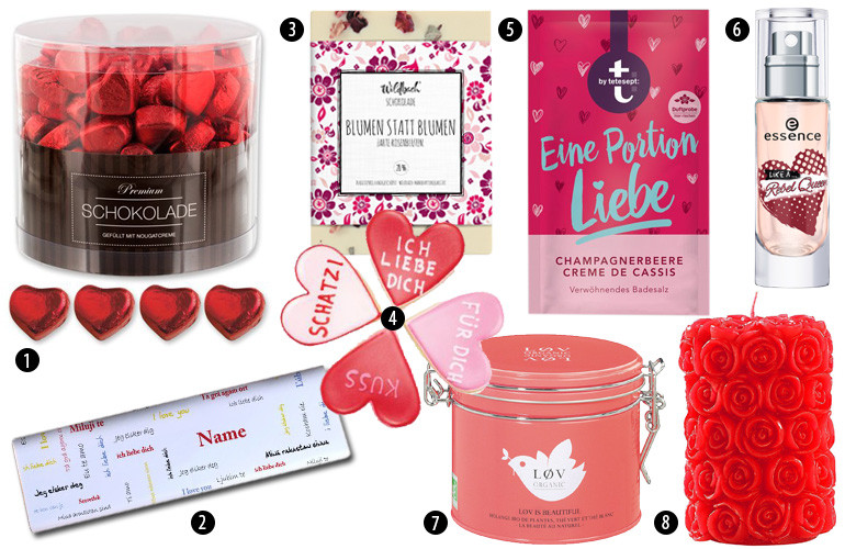 Valentinstag Geschenkideen
 Geschenkideen zum Valentinstag