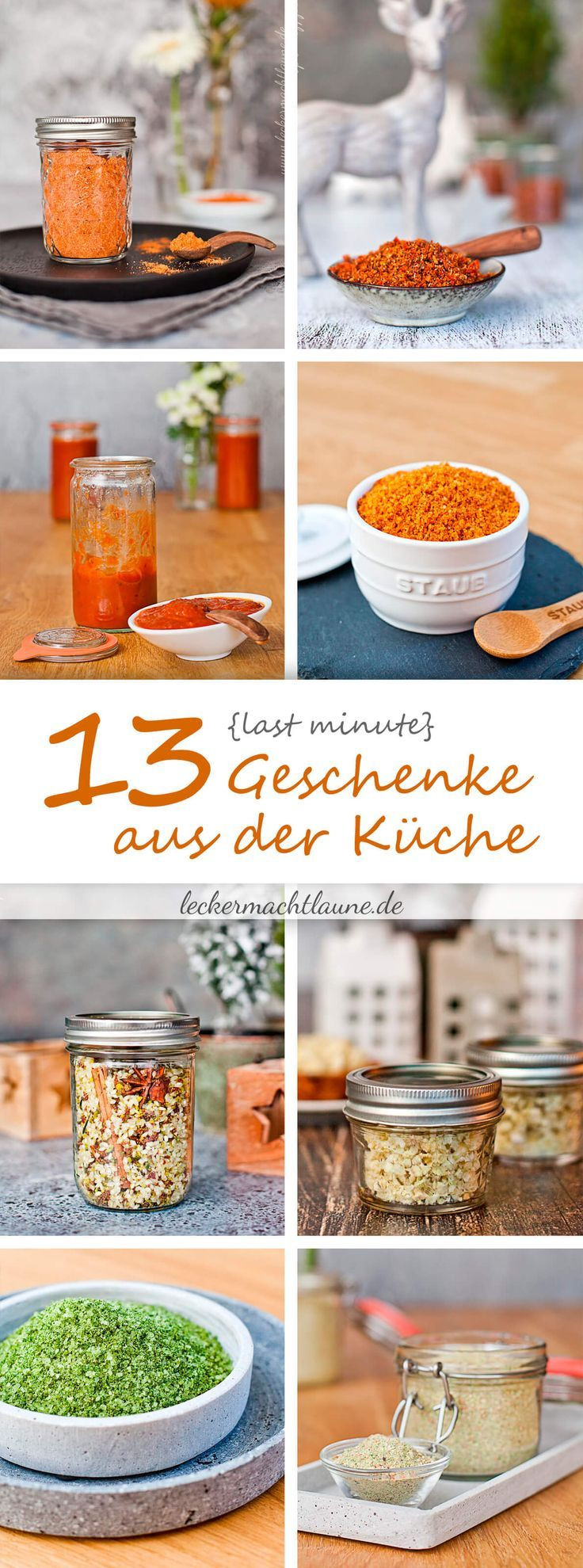 Vegane Geschenke
 13 Last Minute Geschenke aus der Küche