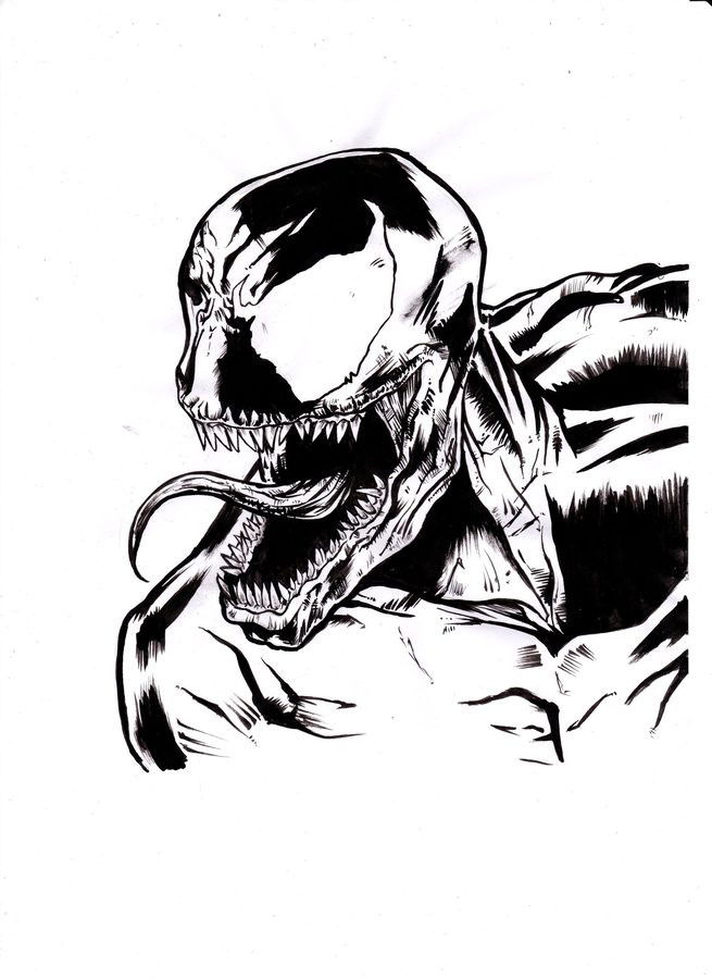 Venom Ausmalbilder
 Ausmalbilder Ausmalbilder Venom zum ausdrucken