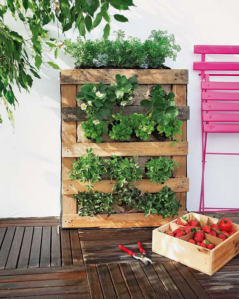 Vertical Garden Diy
 Innovative DIY Pallet Vertical Garden Ideas