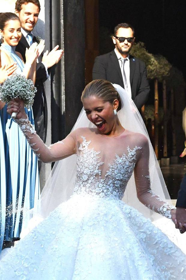 Victoria Swarovski Hochzeitskleid
 Jahresrückblick 2017 Verlobungen und Hochzeiten der Stars