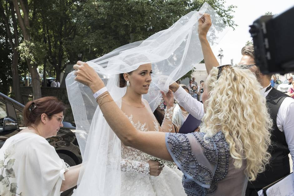 Victoria Swarovski Hochzeitskleid
 Victoria Swarovski Alle Details zur romantischen