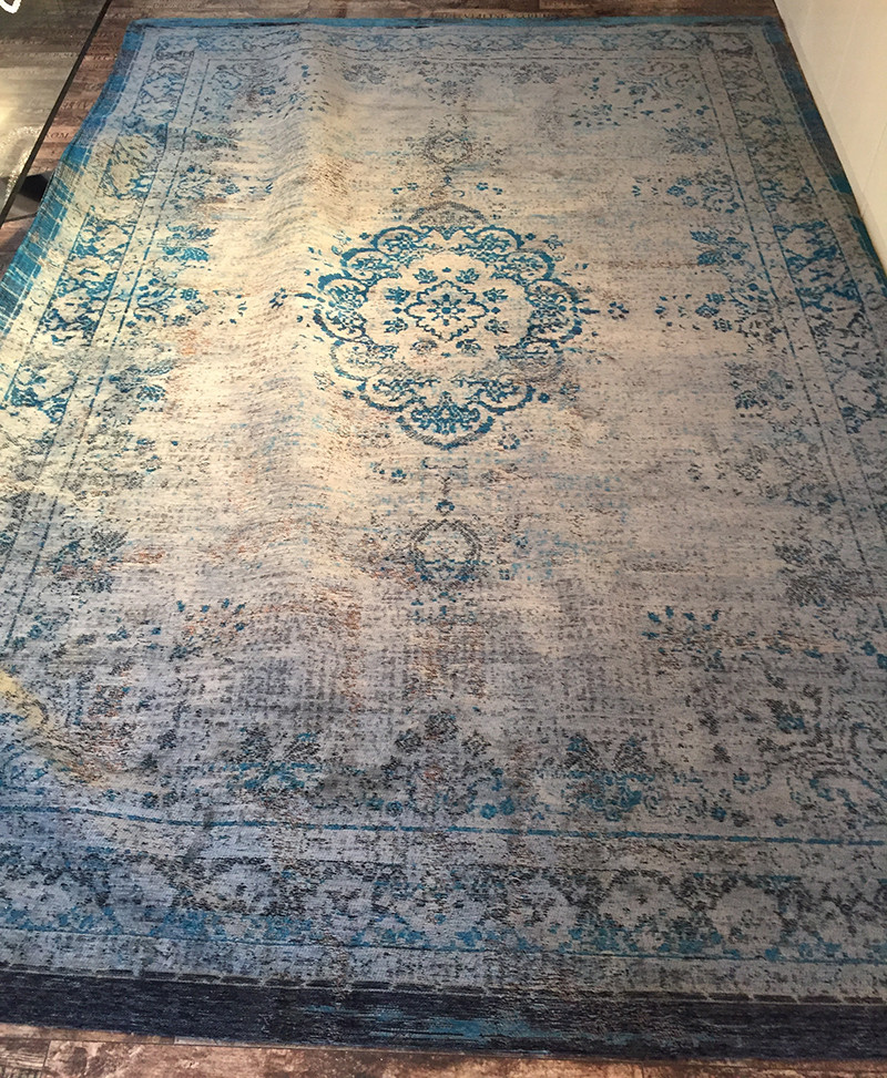 Vintage Teppich
 Vintage Teppich blau grau Orientmuster