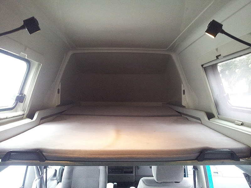 Vw Bus Bett
 Campingbus mieten mit VW California Ausstattung