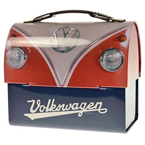 Vw Geschenke
 Volkswagen T1 Bus Brotdose aus Metall VW Bulli Lunchbox