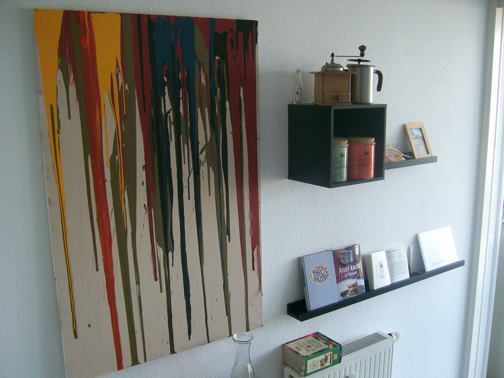 Wandbild Diy
 Wanddekoration selbermachen kreatives Wandbild selbst