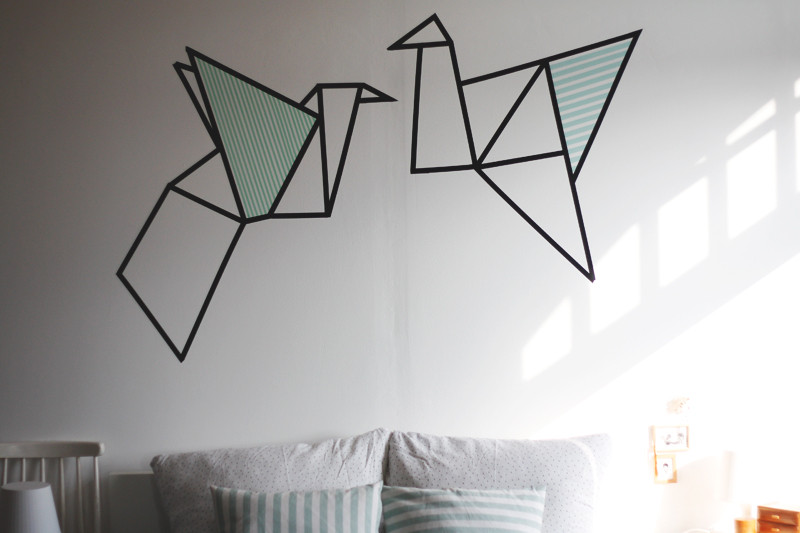 Wandbild Diy
 DIY Wandbild mit Masking Tape Gewinnerauslosung