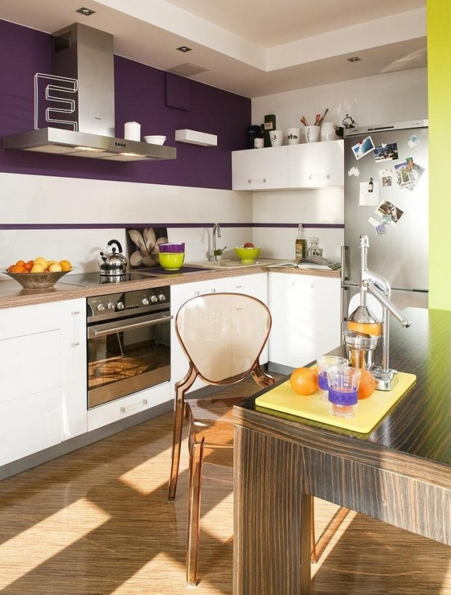Wandfarbe Küche
 Welche Wandfarbe für Küche 55 gute Ideen und Beispiele