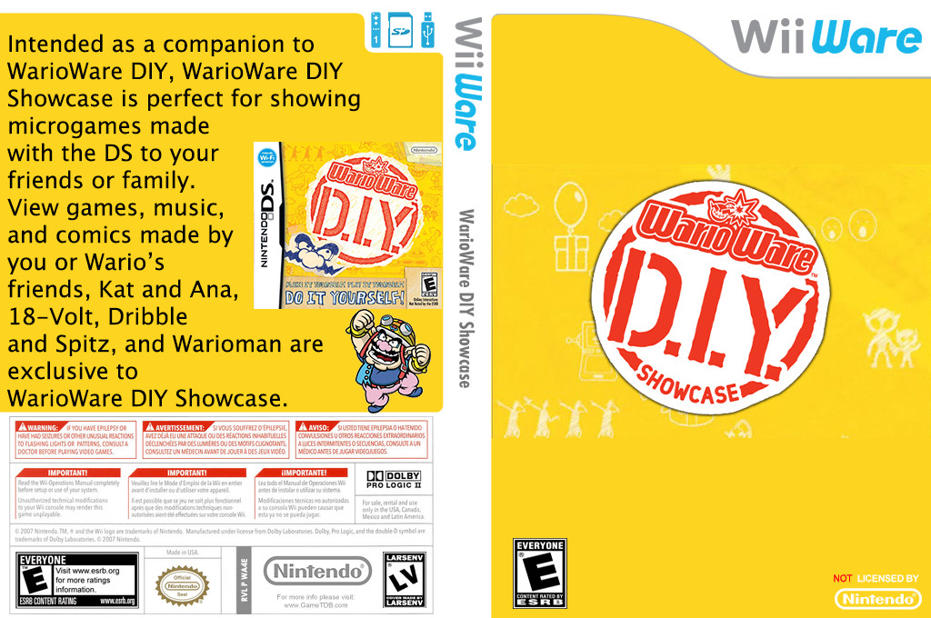 Warioware Diy
 WA4E WarioWare D I Y Showcase