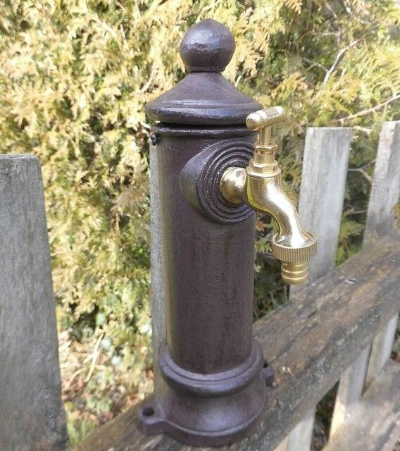 Wasserhahn Garten
 STANDBRUNNEN SÄULE Brunnen Wasserhahn Garten Antik