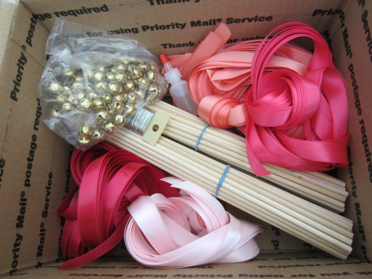 Wedding Wands Diy
 DIY Wedding Wand Ribbon Wands CUSTOM COLORS 100 by