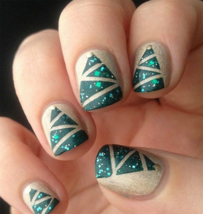 Weihnachtliches Nageldesign
 Nageldesign für Weihnachten 81 Ideen Archzine