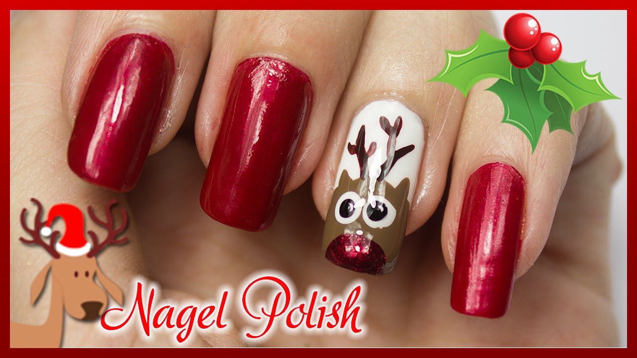 Weihnachts Nageldesign
 Nägel für Weihnachten