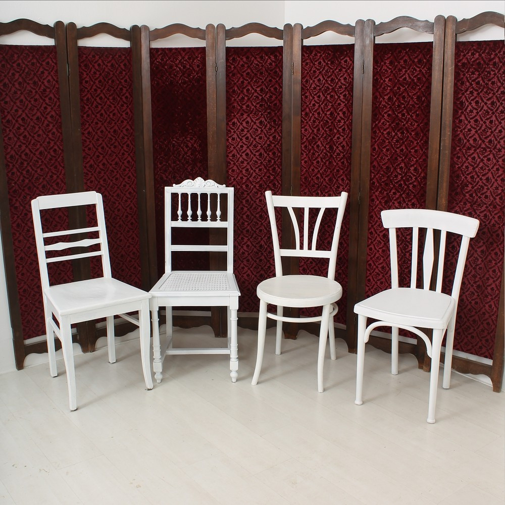 Weiße Stühle
 weiße vintage Stühle