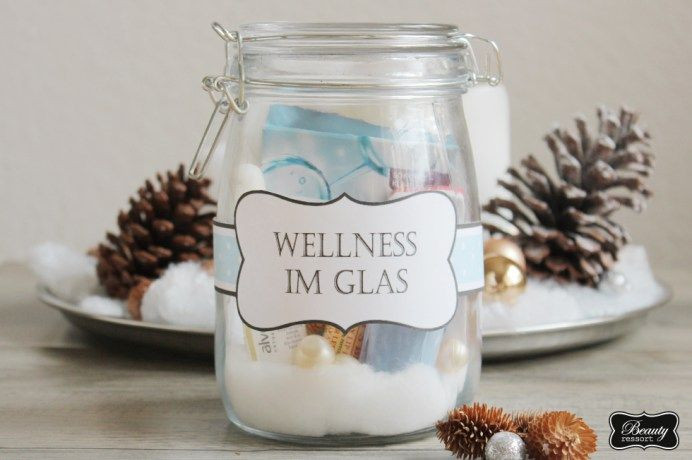 Wellness Geschenke
 DIY Geschenke Wellness im Glas free Print
