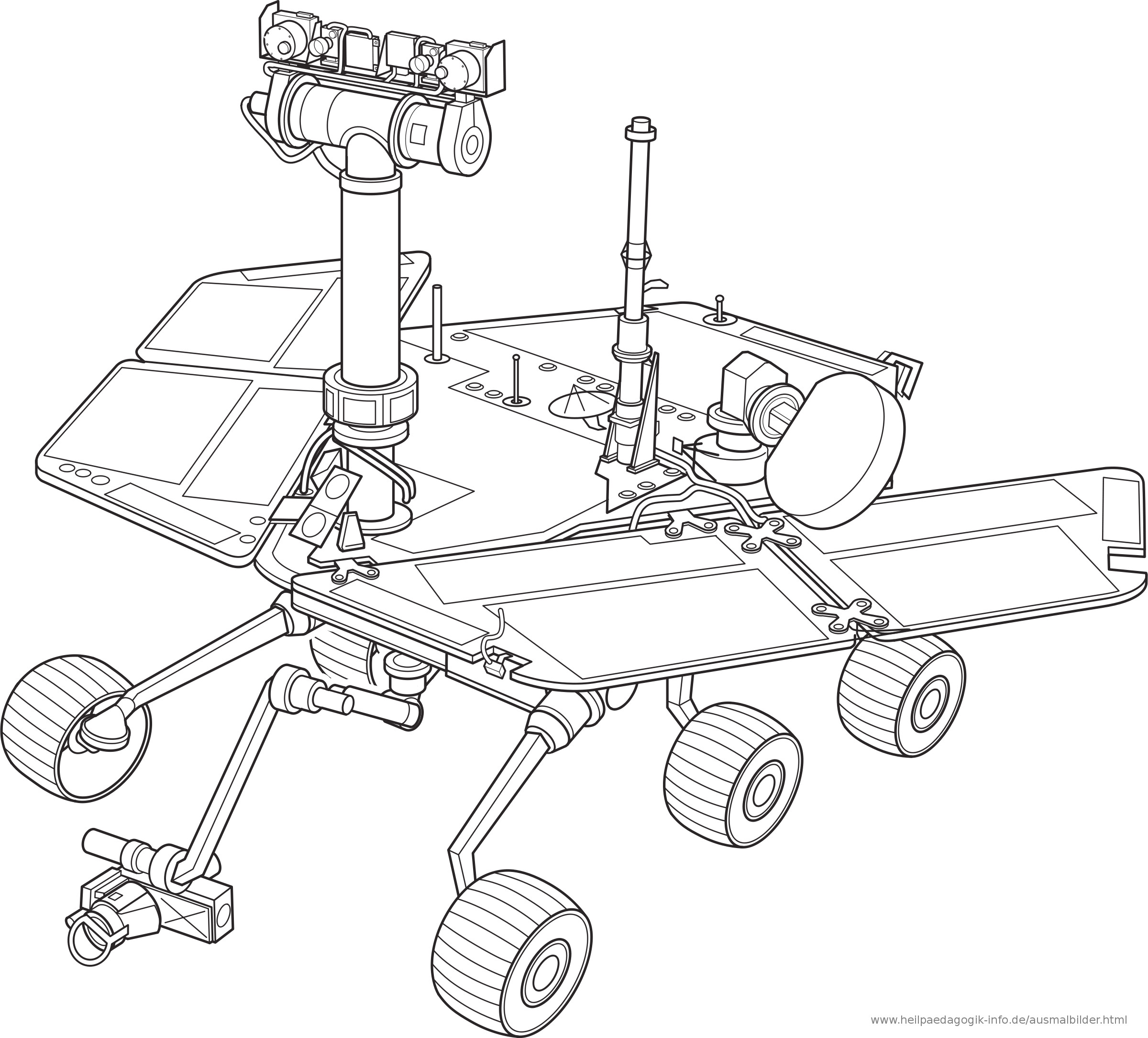 Weltall Ausmalbilder
 Ausmalbilder Raketen und Weltall