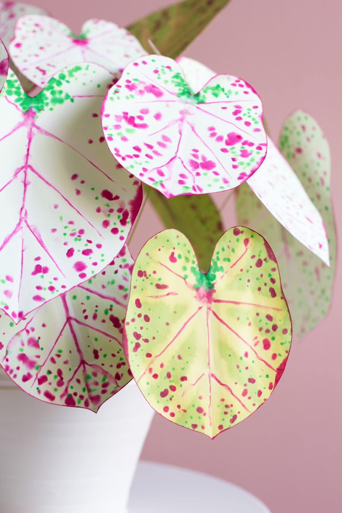 What Is Diy
 How to Make Paper Plants A DIY Paper Caladium