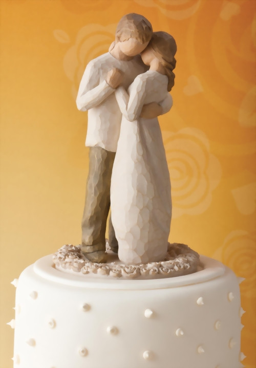 Willow Tree Hochzeit
 Promise Cake Topper Versprechen Tortenfigur Hochzeit