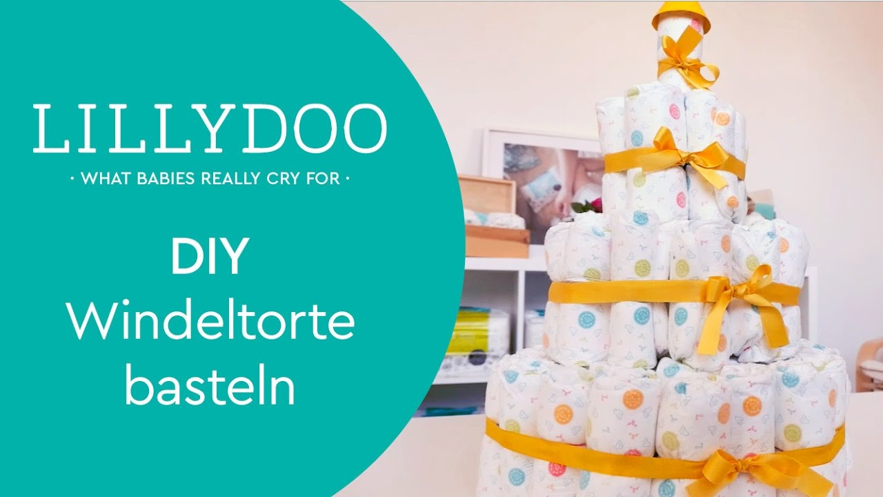 Windeltorte Diy
 So bastelst Du eine Windeltorte