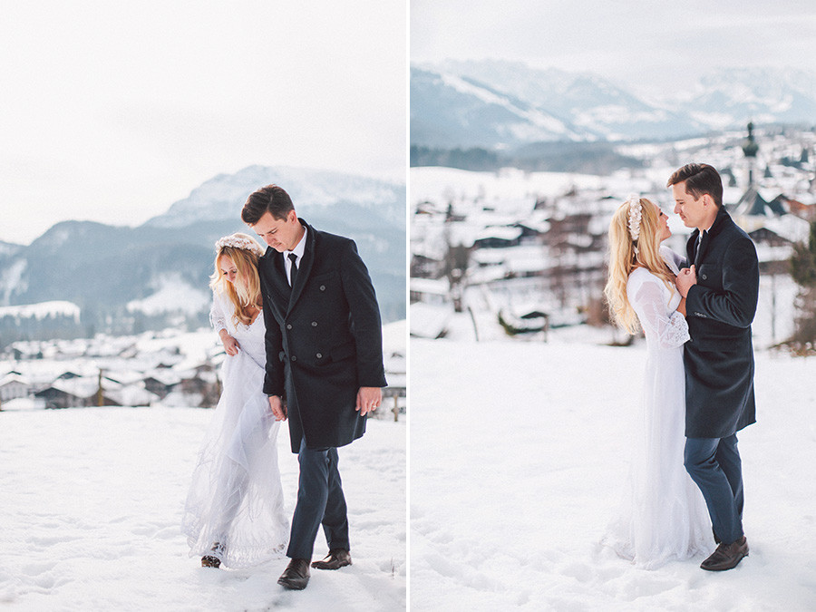 Winter Hochzeit
 Traumhafte Winterhochzeit im Schnee