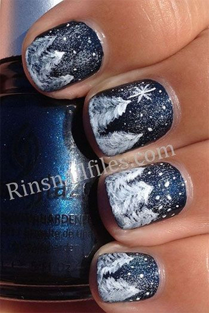 Winter Nageldesigns
 35 Winter Inspired Nail Designs That Are As Beautiful As
