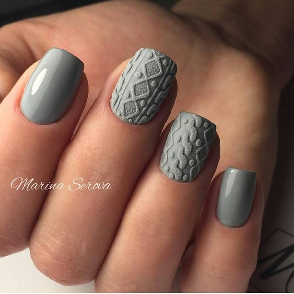 Winter Nageldesigns
 Winter Nails Designs Cute Ideas For You