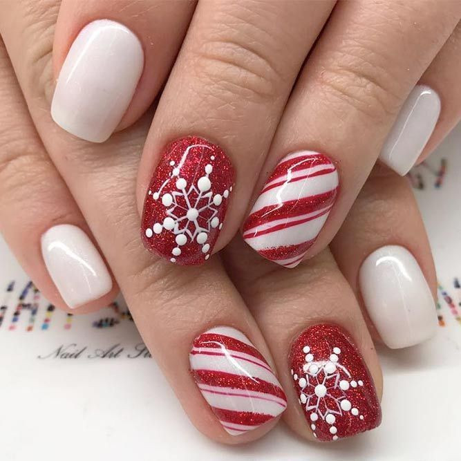 Winter Nageldesigns
 25 beautiful Nail art ideas on Pinterest