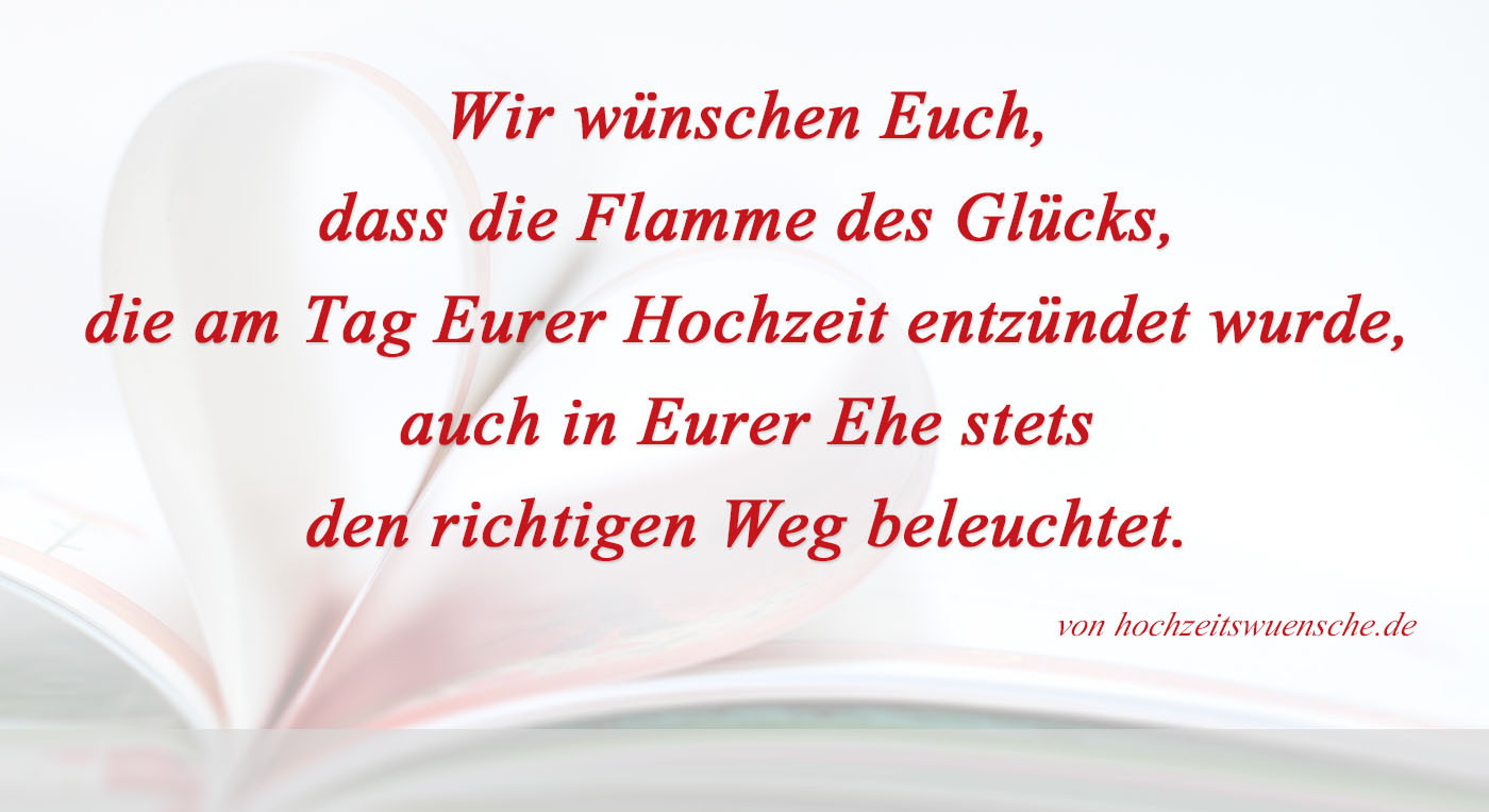 Witzige Hochzeitswünsche
 Hochzeitswünsche & Glückwünsche zur Hochzeit Jetzt finden