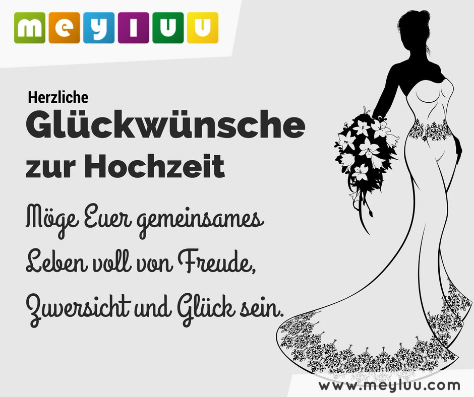 Witzige Hochzeitswünsche
 Hochzeitsglückwünsche schöne Glückwünsche zur Hochzeit