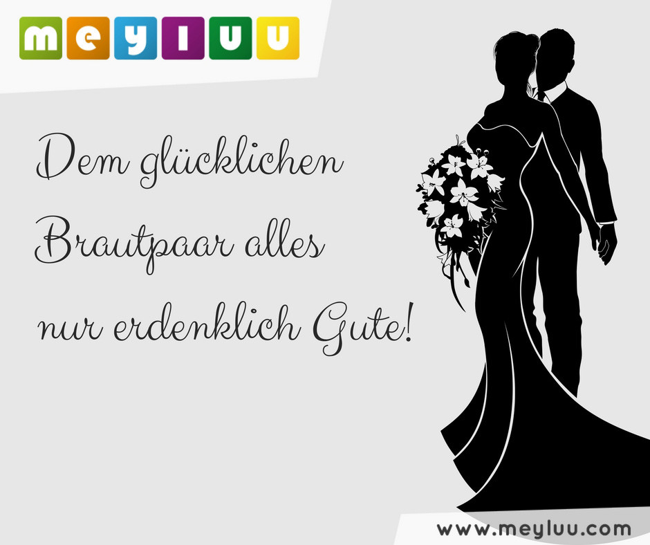 Witzige Hochzeitswünsche
 hochzeitsspruecheday das Hochzeitsportal