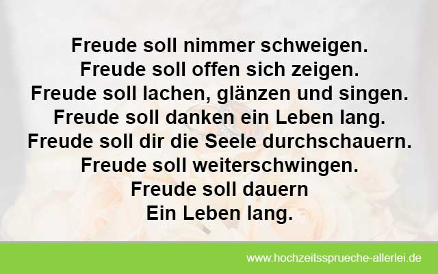 Witzige Hochzeitswünsche
 Die besten 10 Hochzeitssprüche für Glückwunschkarten