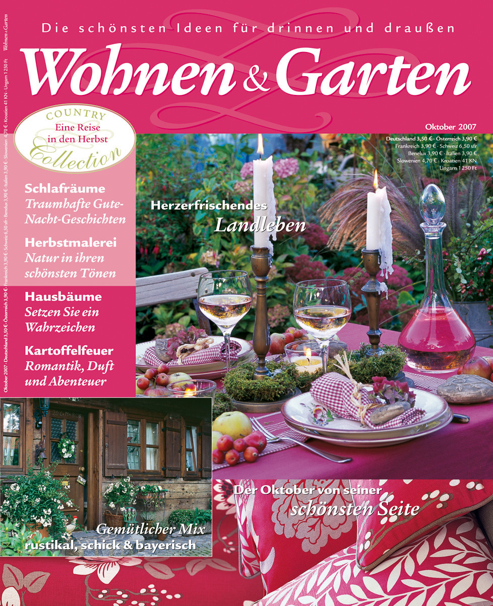 Wohnen Und Garten
 Burda Wohnen & Garten Abo