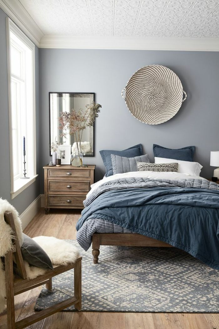Wohnideen Schlafzimmer
 Trendige Farben Fabelhafte Schlafzimmergestaltung in Grau