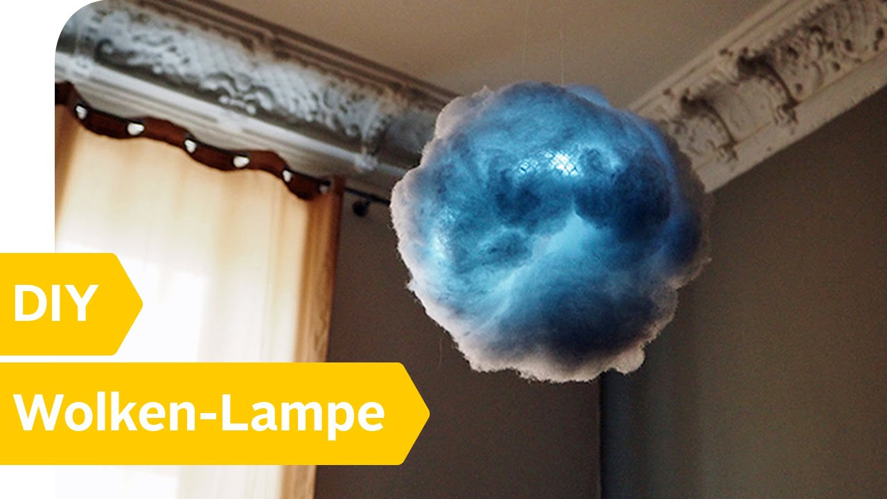 Wolkenlampe Diy
 DIY Anleitung – Wolken Lampe einfach selber basteln