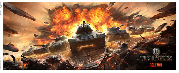 Wot Geschenke Annehmen
 Tasse World Tanks Roll Out bei EuroPosters