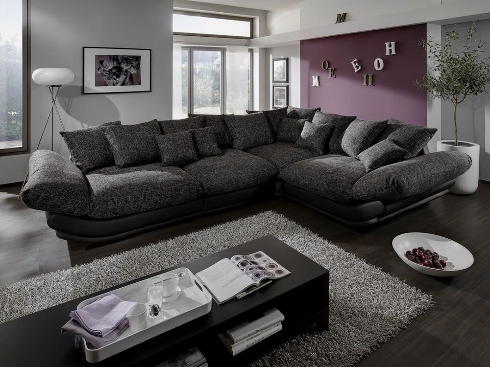 Xxl Couch
 Genial Xxl Sofa L Form Stilvoll Big Megasofa Ultra Rose