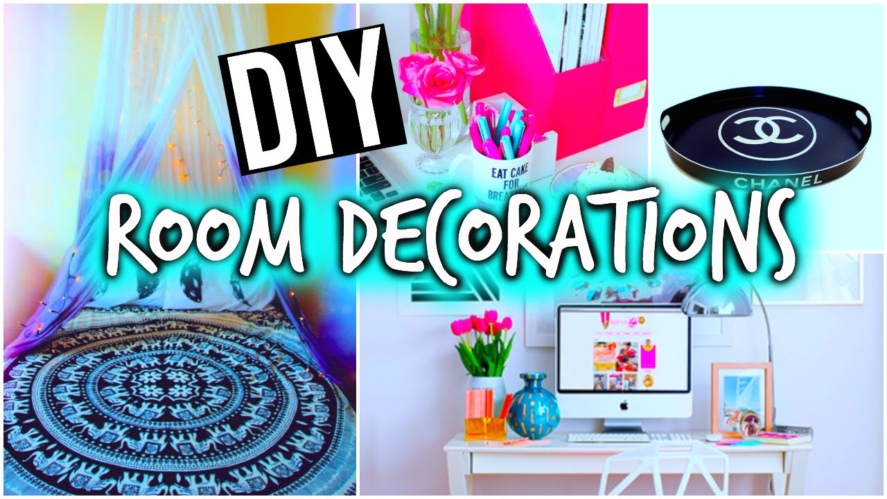 Youtube Diy
 DIY room decorations Organization