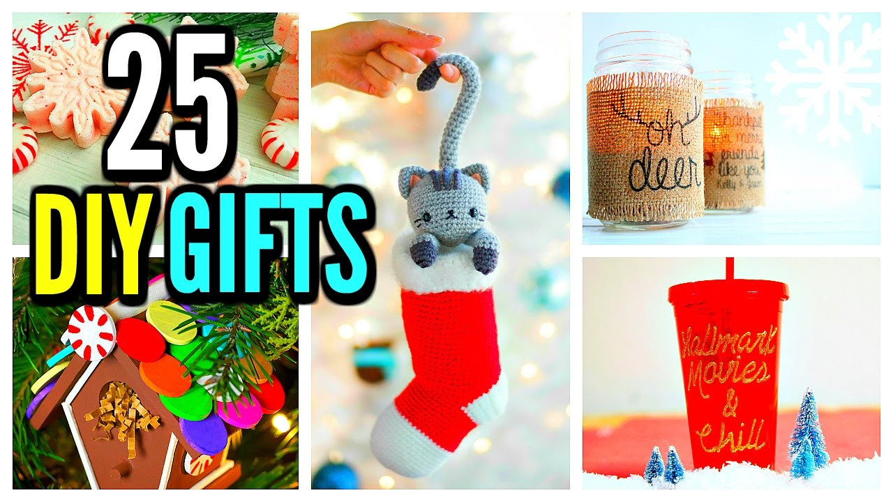 Youtube Diy
 25 DIY CHRISTMAS GIFTS Gift Ideas & Christmas Crafts 2016