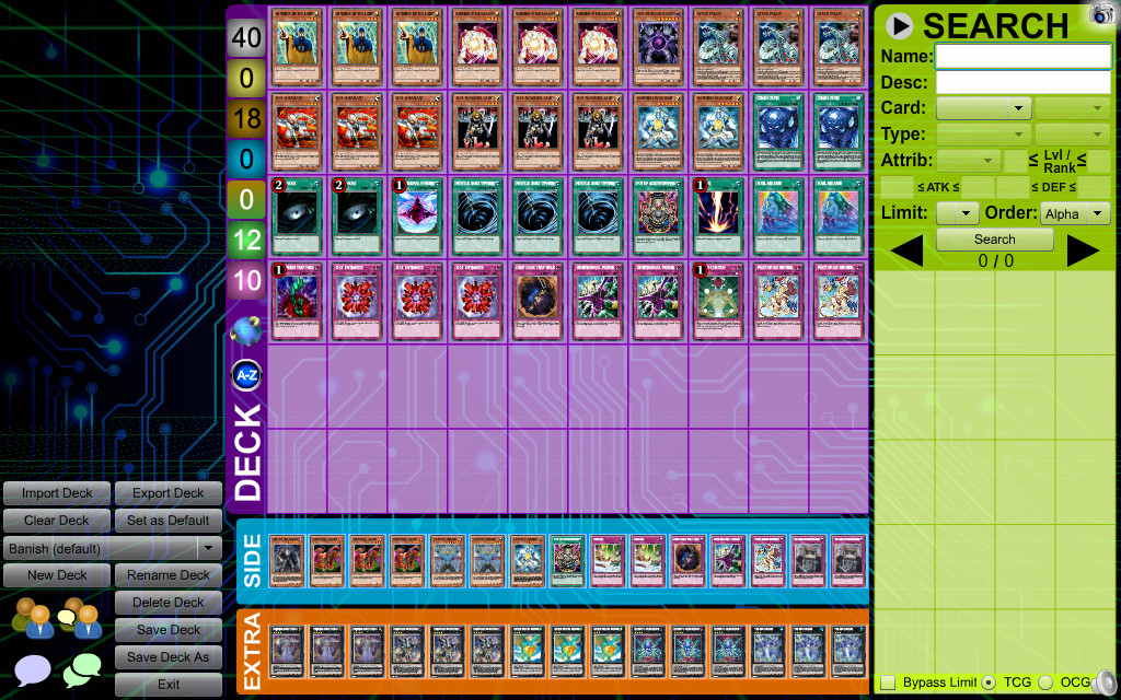 Yugioh Meta Decks
 "Anti Meta" Banishing Deck TCG Duelists Unite