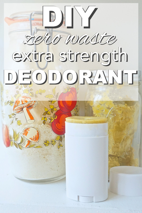 Zero Waste Diy
 DIY Zero Waste Extra Strength Deodorant Going Zero Waste