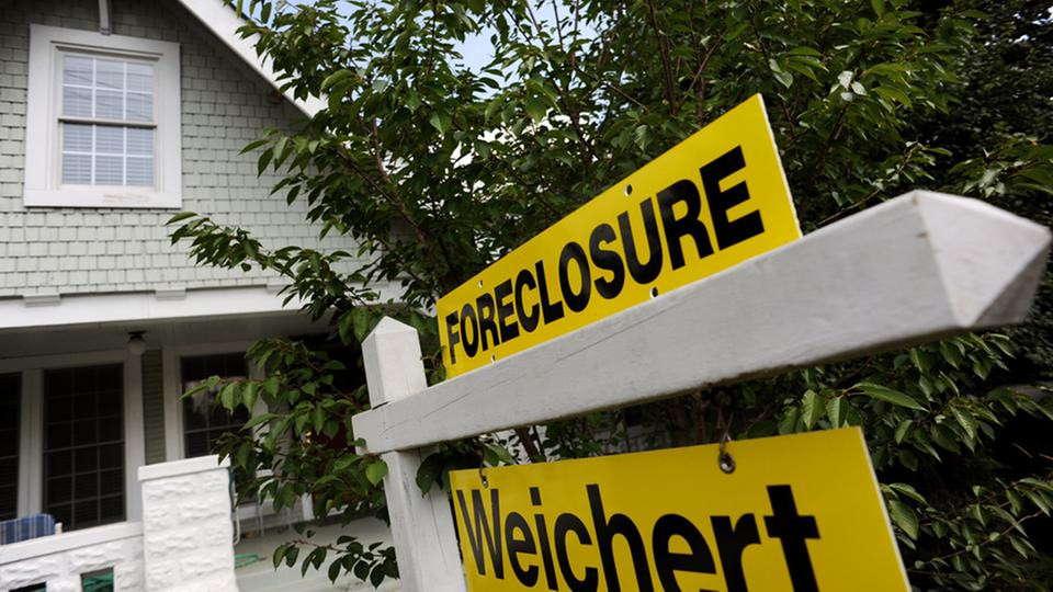 Zwangsversteigerung Haus
 Folgen der Finanzkrise in den USA Gestern Eigenheim