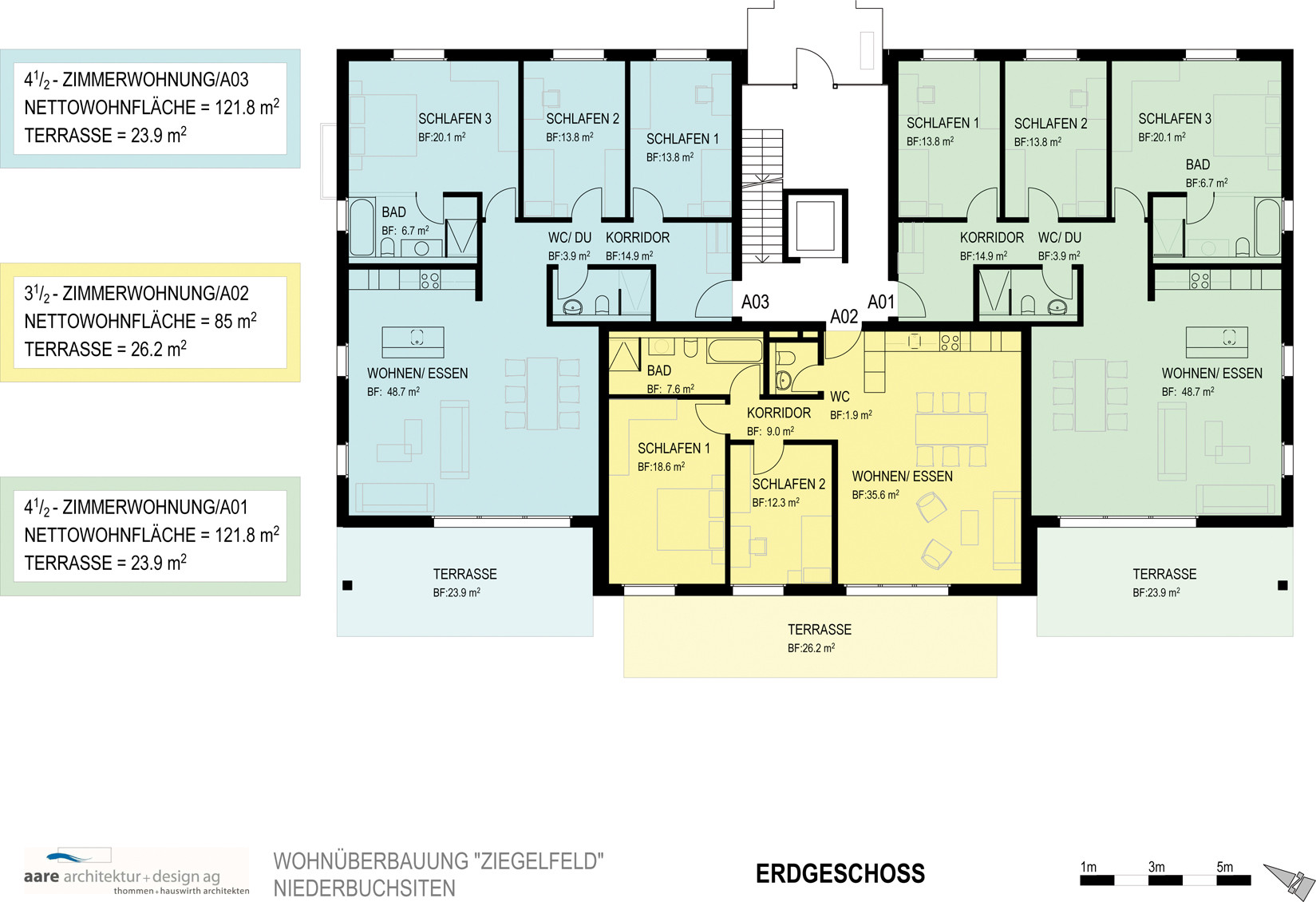 1-2 Zimmer Wohnung
 3 1 2 Zimmer Wohnung Ziegelfeld Mietwohnungen