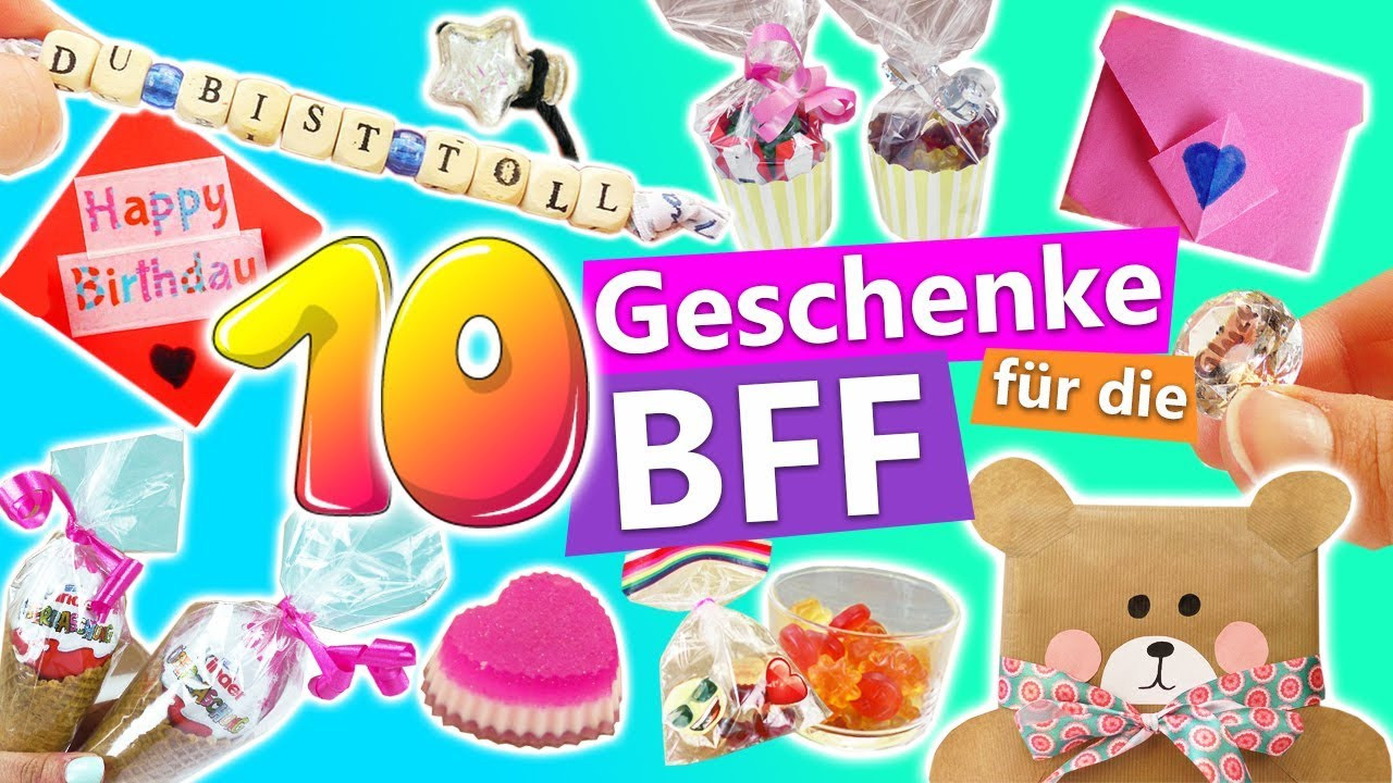 1 Euro Geschenke
 10 süße DIY Geschenke für BFF