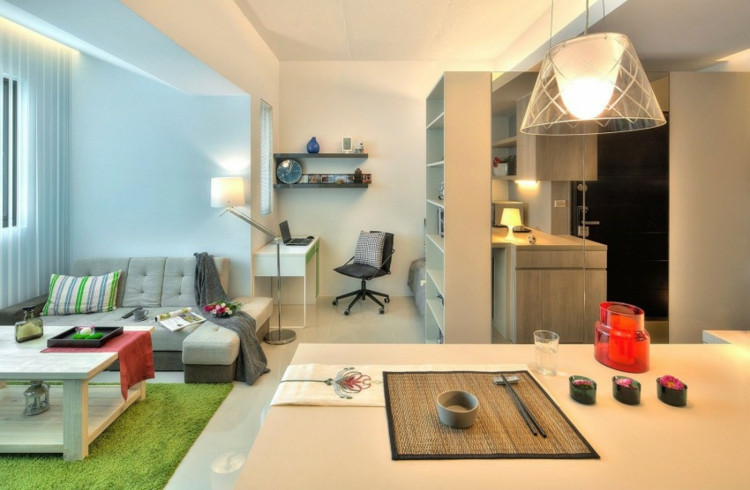 1 Zimmer Wohnung
 1 Zimmer Wohnung einrichten 13 Apartments als Inspiration